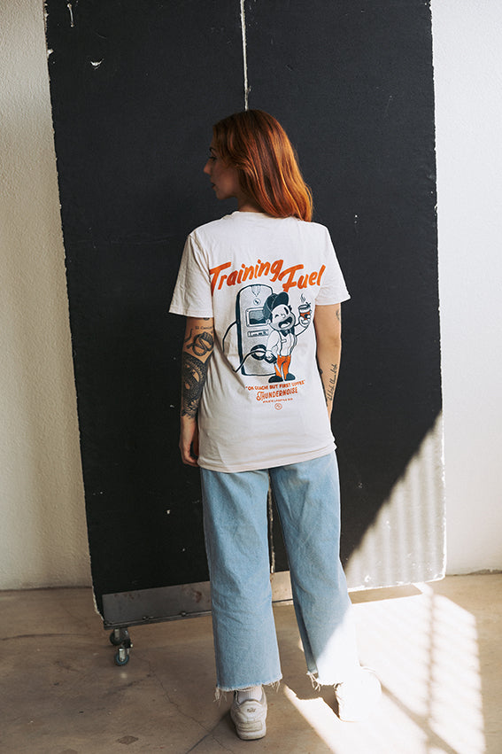 Training Fuel T-Shirt- Vintage White