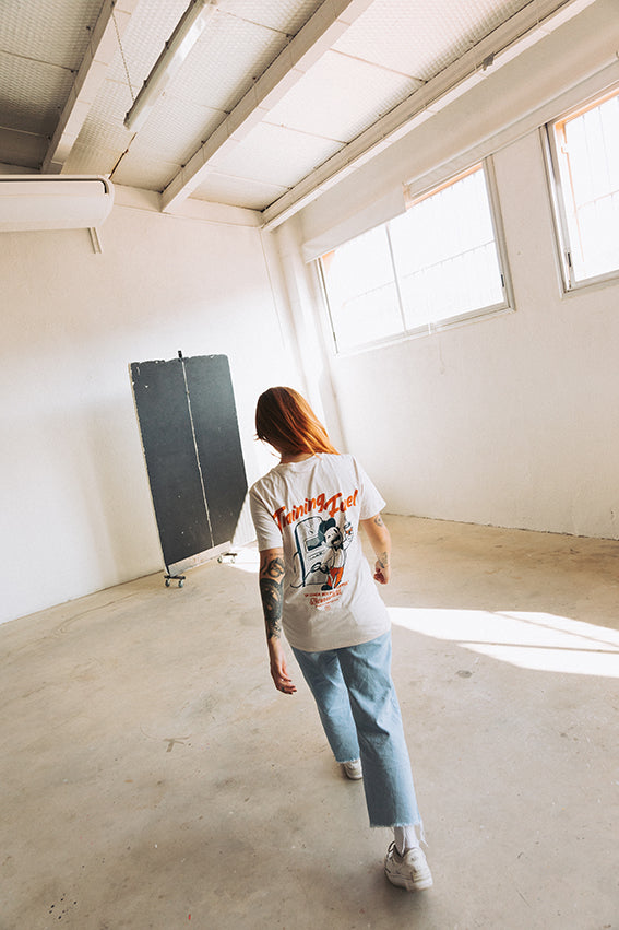 Training Fuel T-Shirt- Vintage White