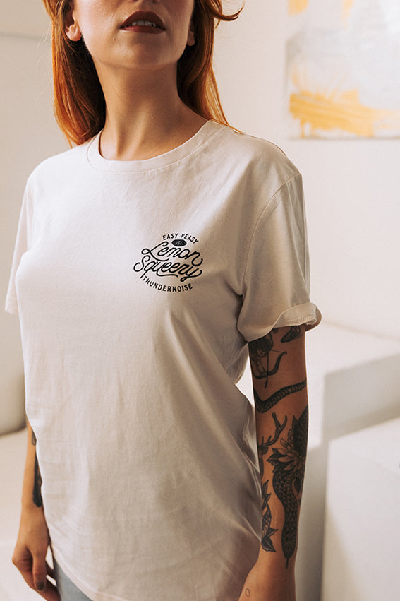 Easy Peasy Lemon Squeezy T-shirt - Vintage White