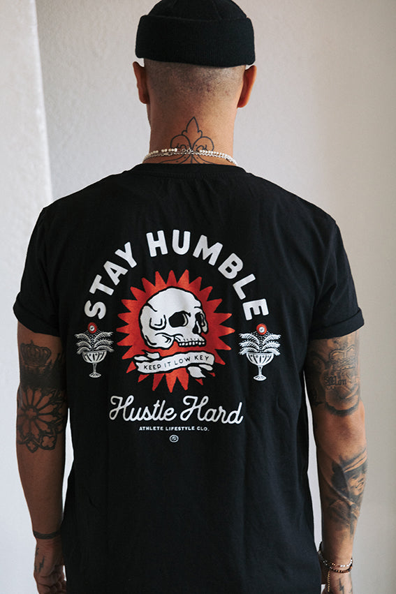 Stay Humble T-shirt - Black