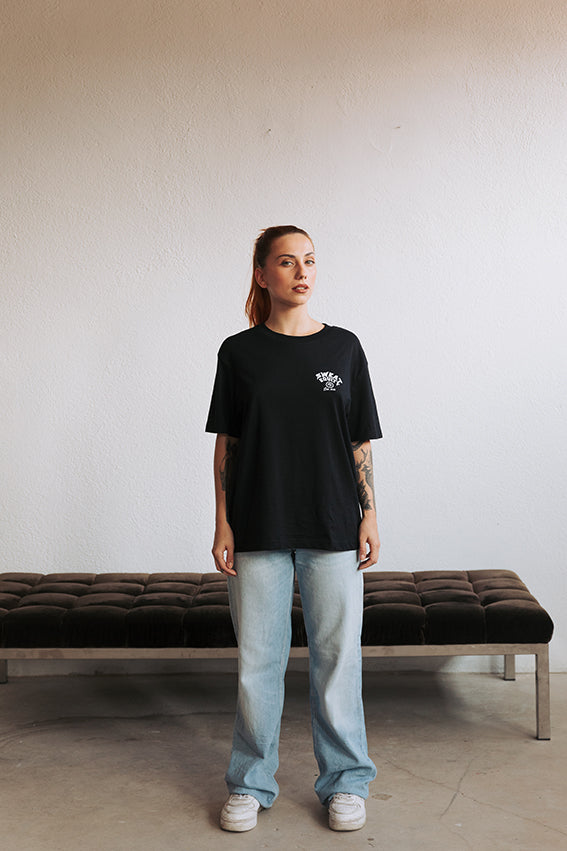Sweat Equity Oversize T-shirt - Black
