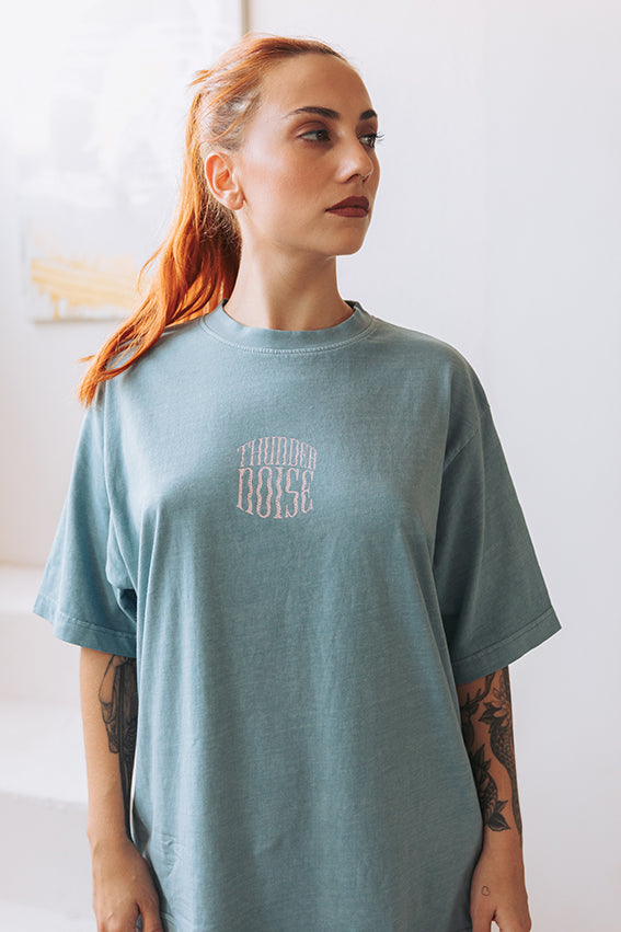 Atlas Oversize T-shirt - Washed Blue