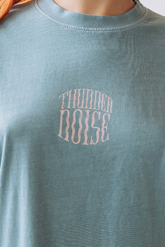 Atlas Oversize T-shirt - Washed Blue