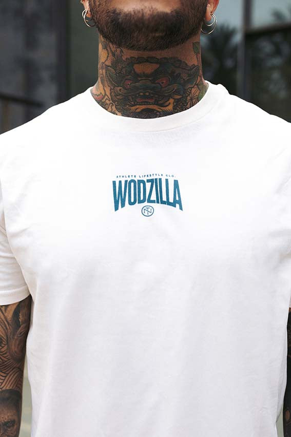 Wodzilla T-Shirt - Vintage White — Vista 3