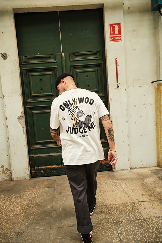 Only Wod Can Judge Me - T-Shirt — Vista 2