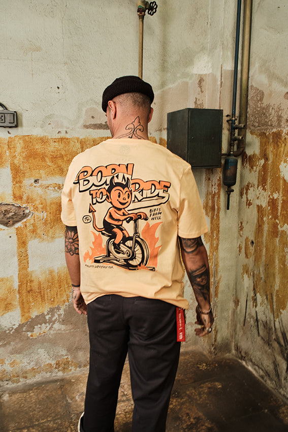Born to Ride - T-Shirt - Loquat — Ansicht 2