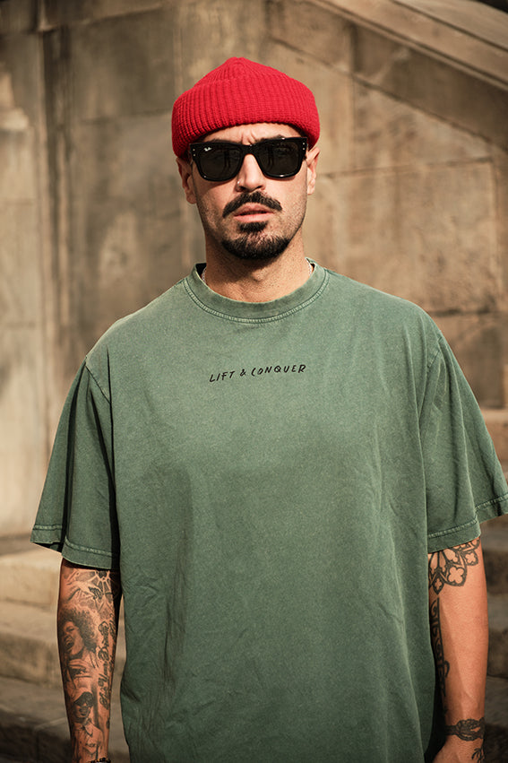 Lift & Conquer Oversize T-shirt — Vista 2
