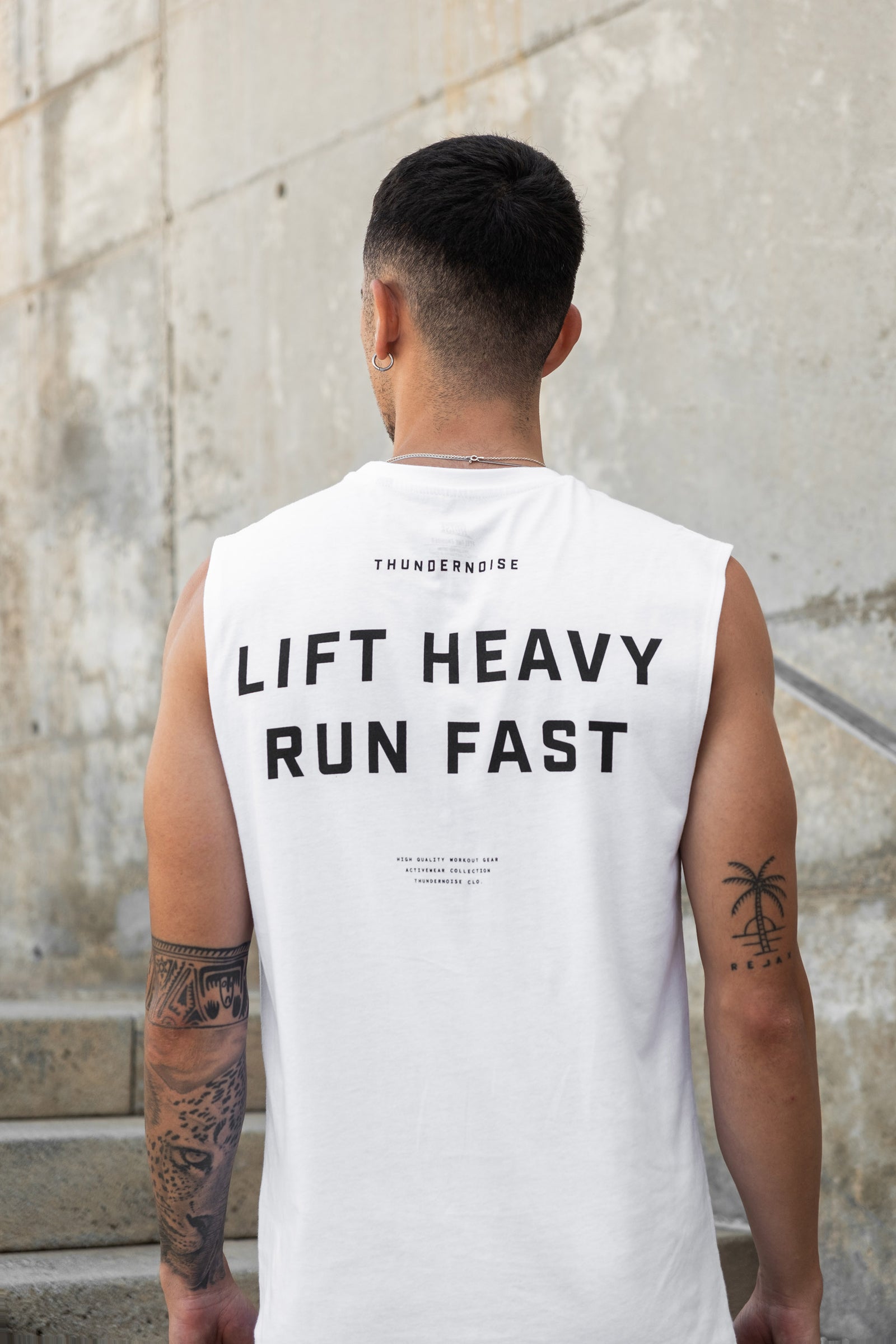 Lift Heavy Run Fast - Tank Top — Vista 4