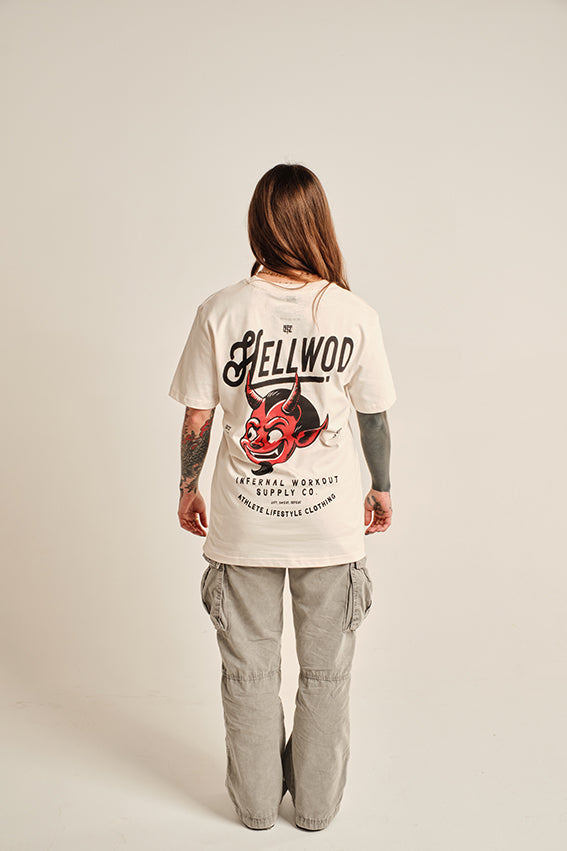 Hellwod - T-Shirt - Vintage White — Ansicht 4