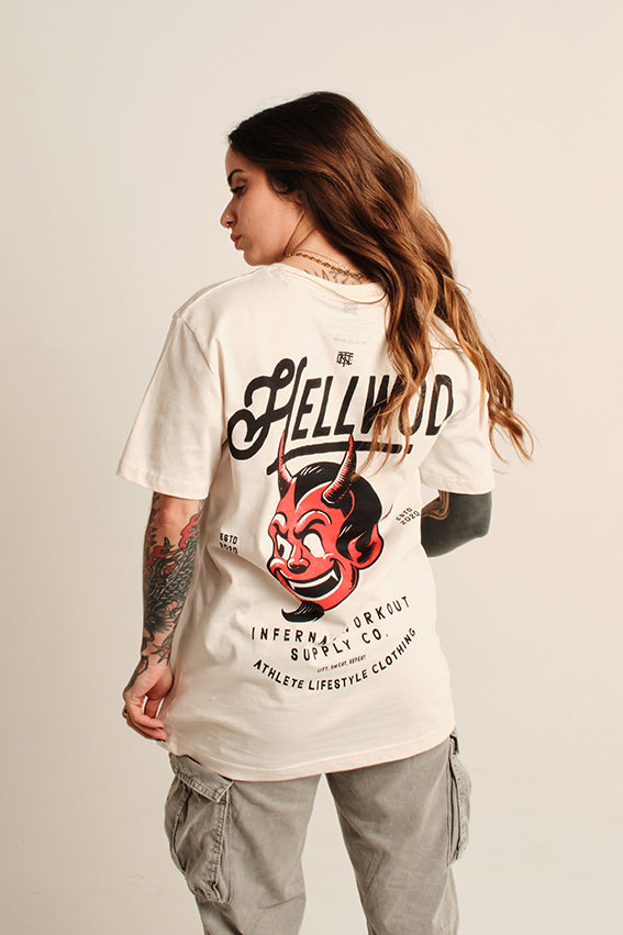Hellwod - T-Shirt - Vintage White — Ansicht 1