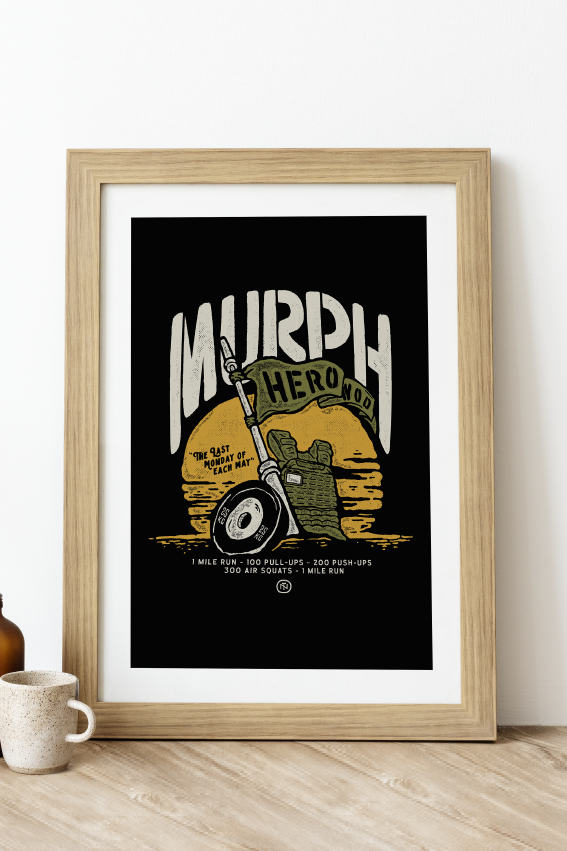 Murph Day - A3 Print — Vista 1
