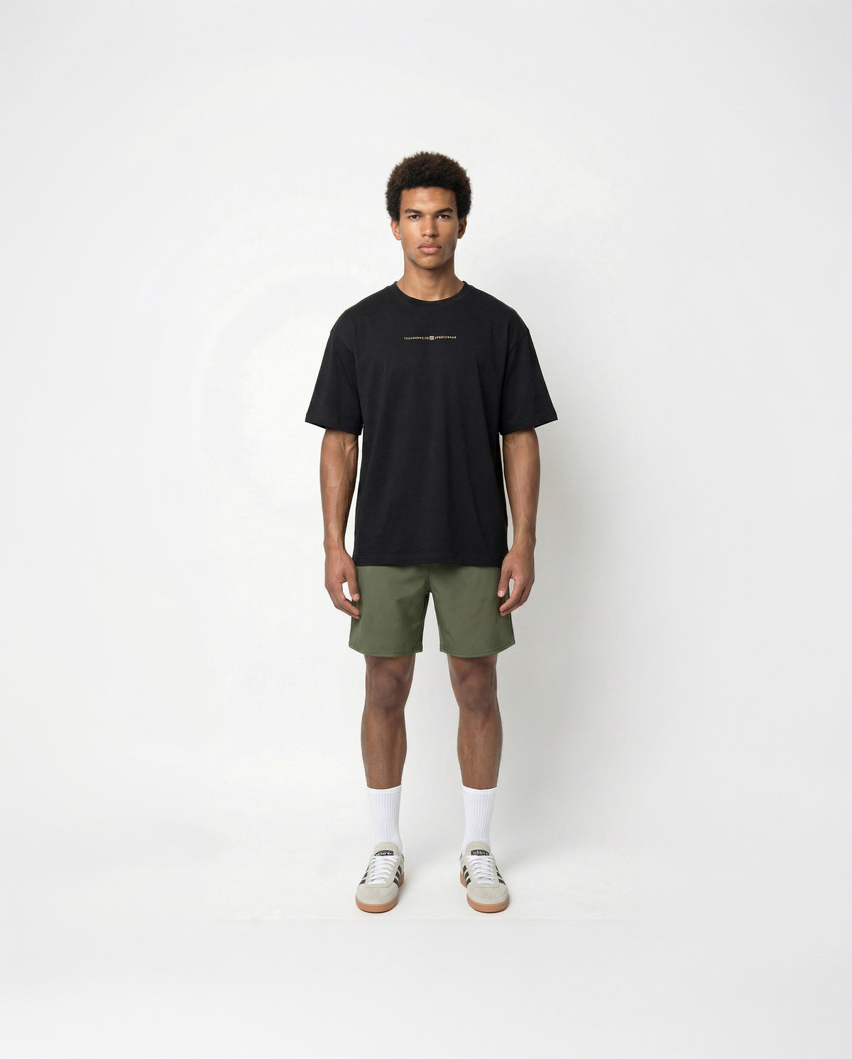 Virtus Relaxed T-Shirt - Black — Vue 4