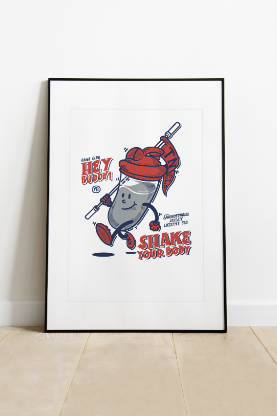 Shake Your Body - A3 Print — Ansicht 1