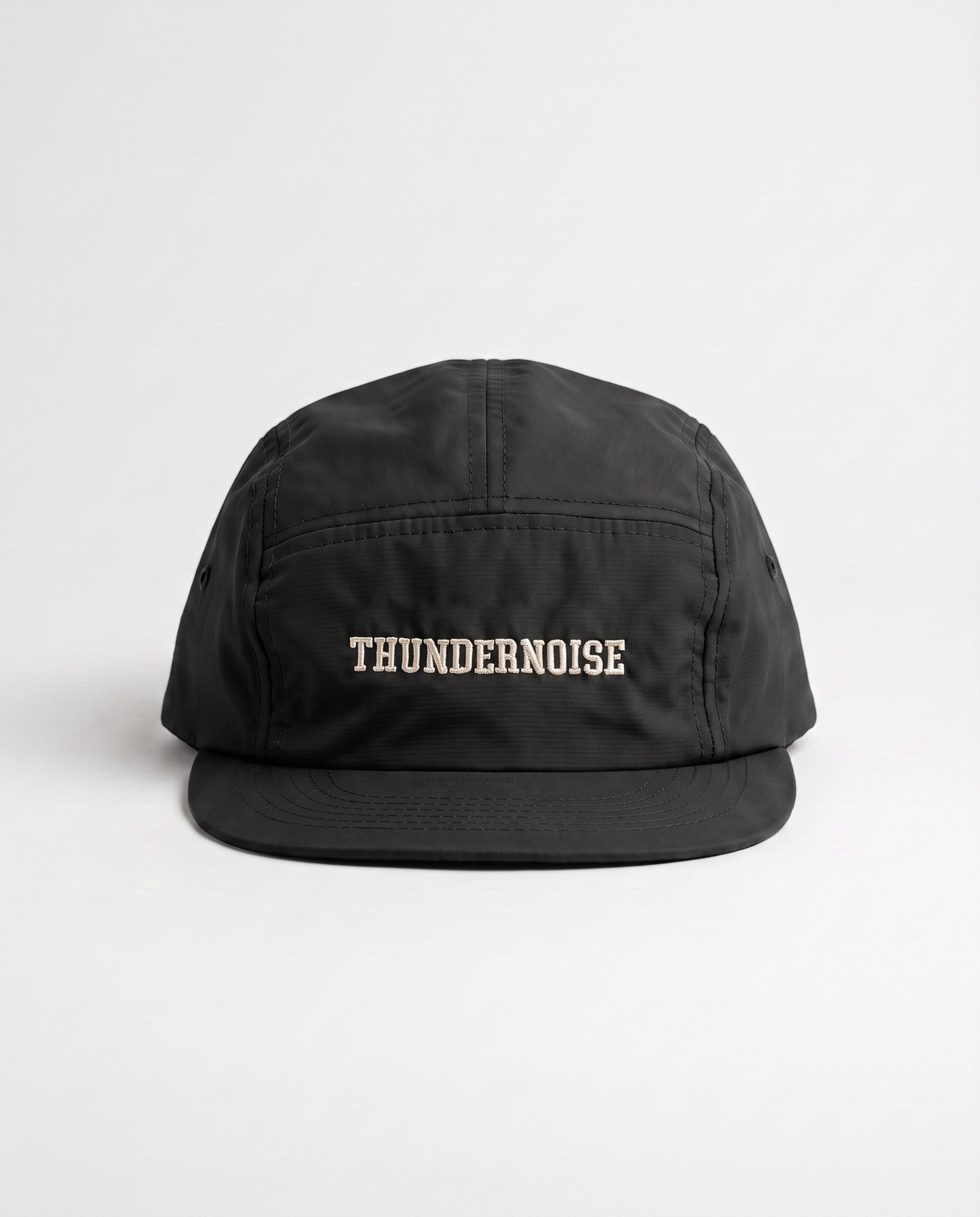 Thundernoise Nylon Ripstop Cap Black - Front — Vue 1