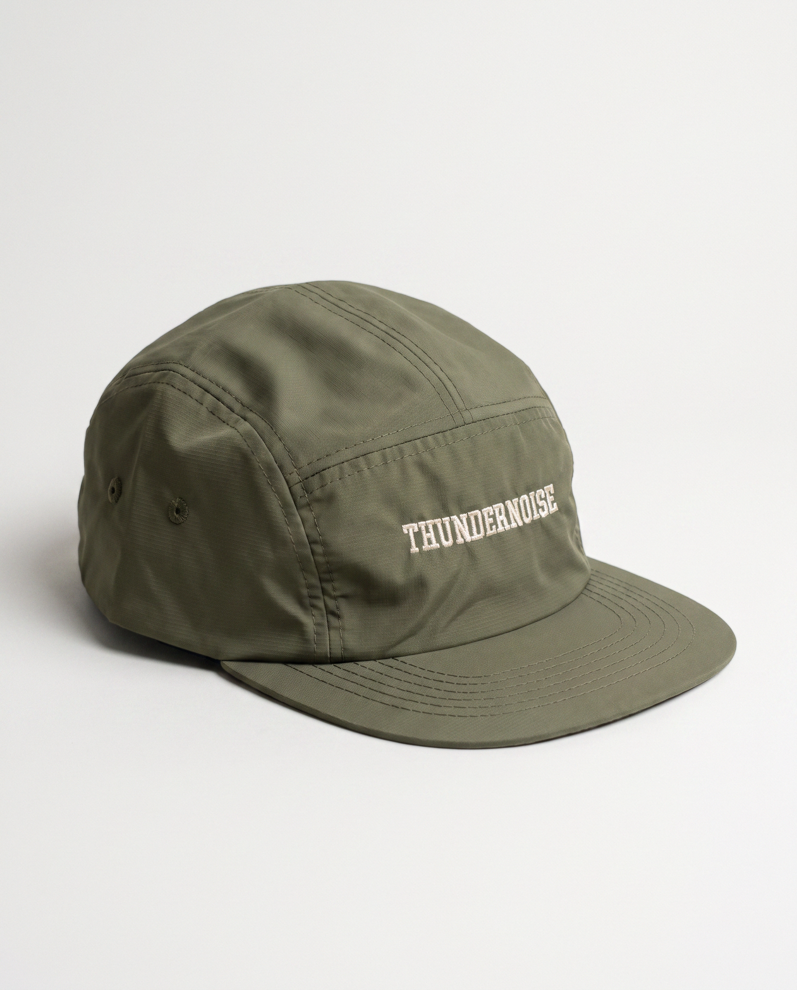 Thundernoise Nylon Ripstop Cap Khaki - Three Quarter — Ansicht 4