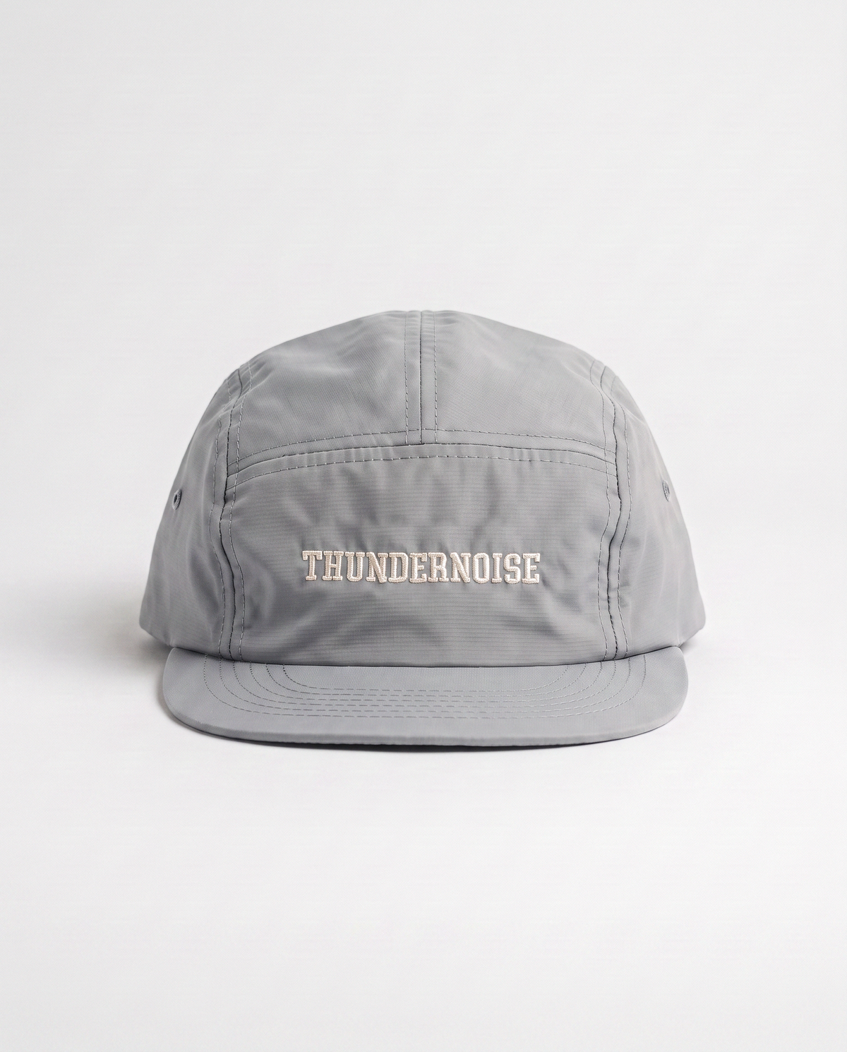 Thundernoise Nylon Ripstop Cap Light Grey - Front — Vue 1