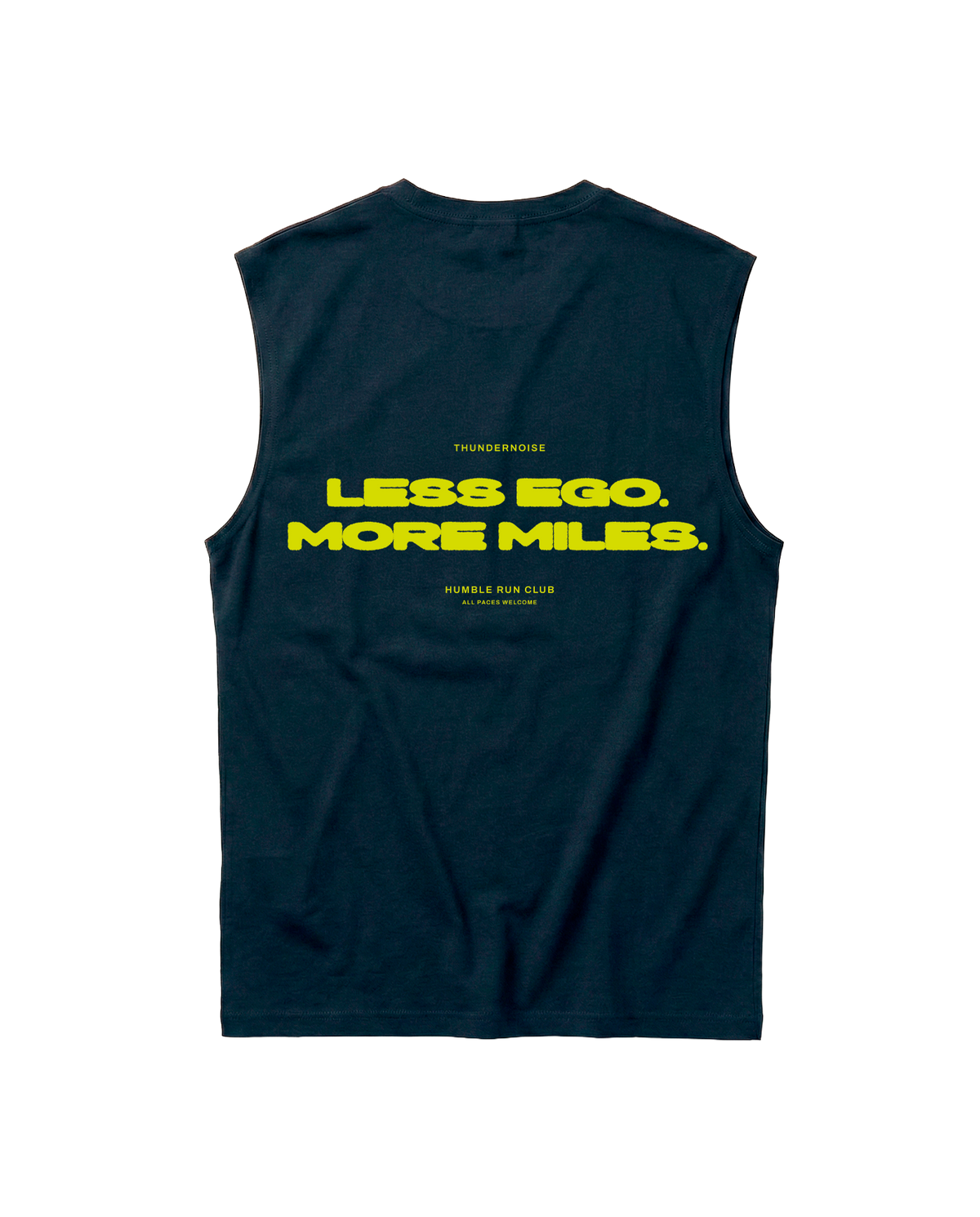 Less Ego Tank Top Navy - Flat Lay Back — Ansicht 1
