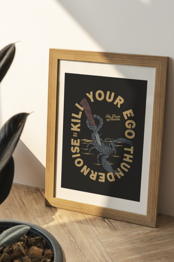 Kill Your Ego - A3 Print