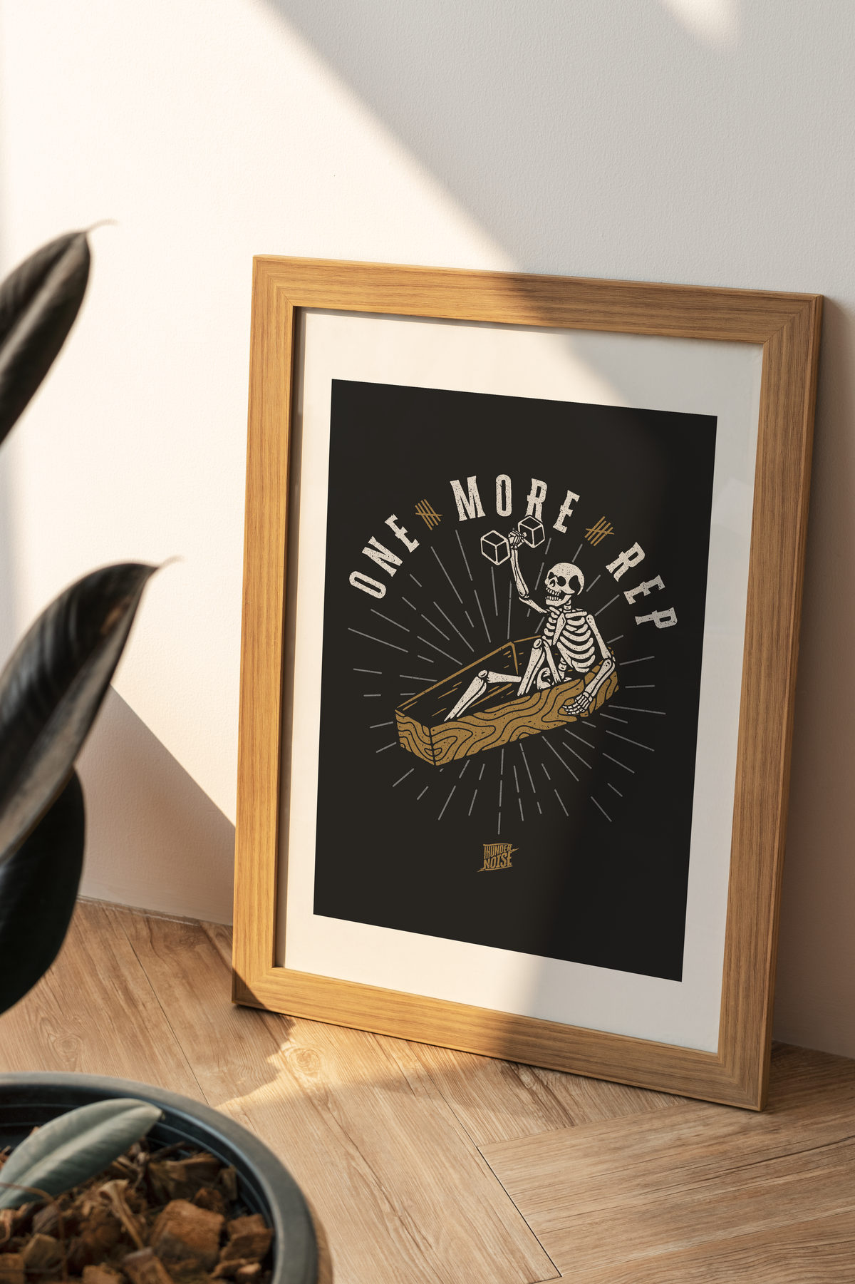 One More Rep - A3 Print — View 1