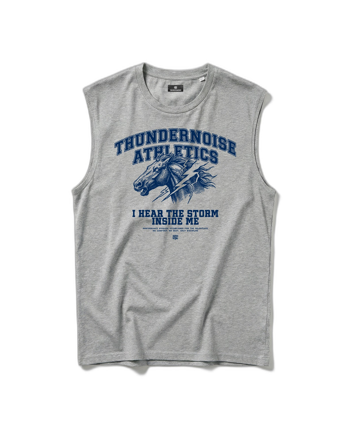 Storm Within Tank Top Grey - Flat Lay — Vista 1