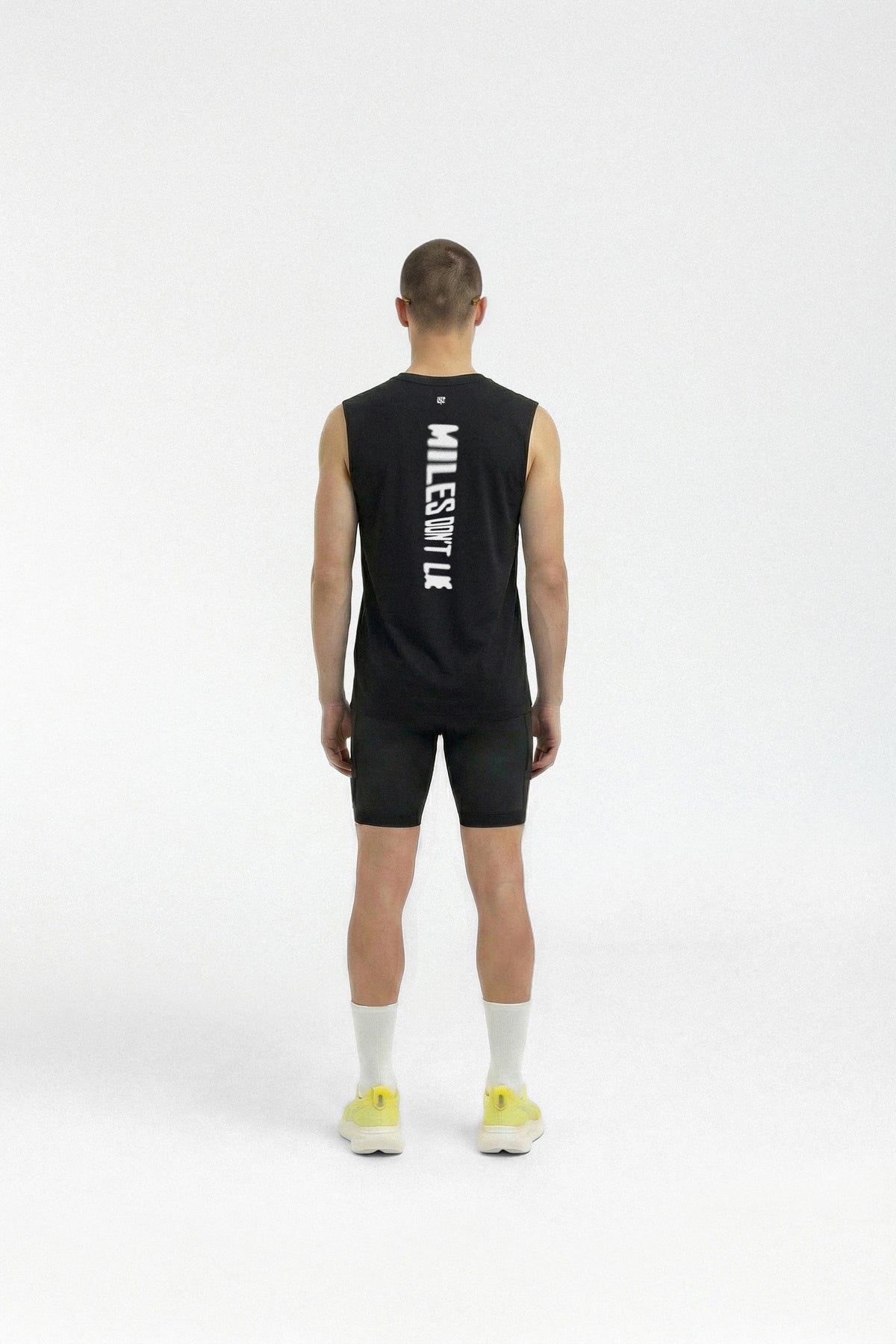 Miles don't Lie Tank Top - Black — Vue 4