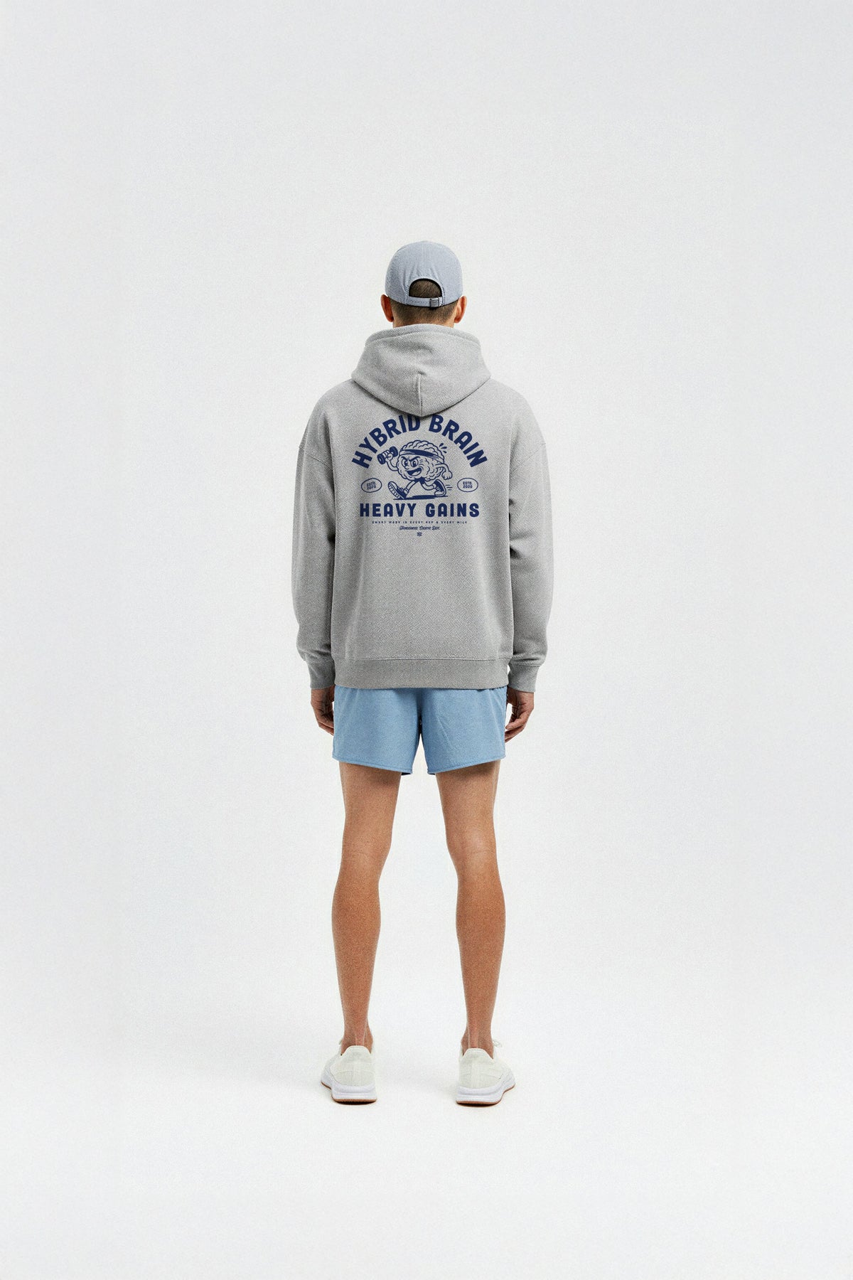 Hybrid Brain - Hoodie — Ansicht 3