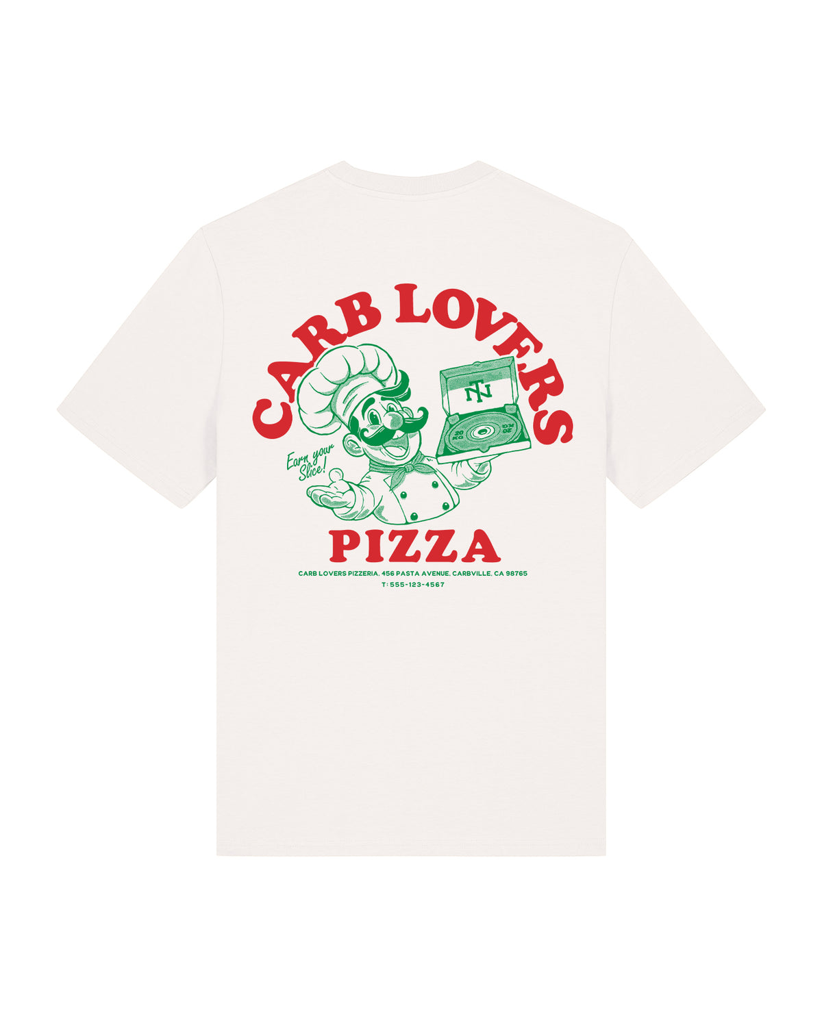 Carb Lovers - T-Shirt — Vista 1