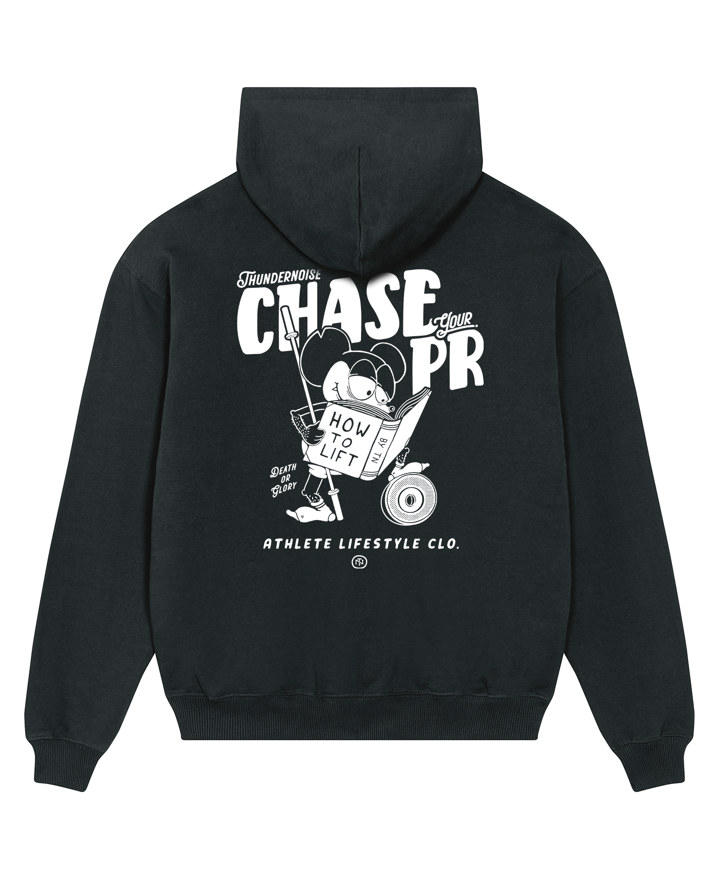 Chase Your PR Oversize Hoodie - Black