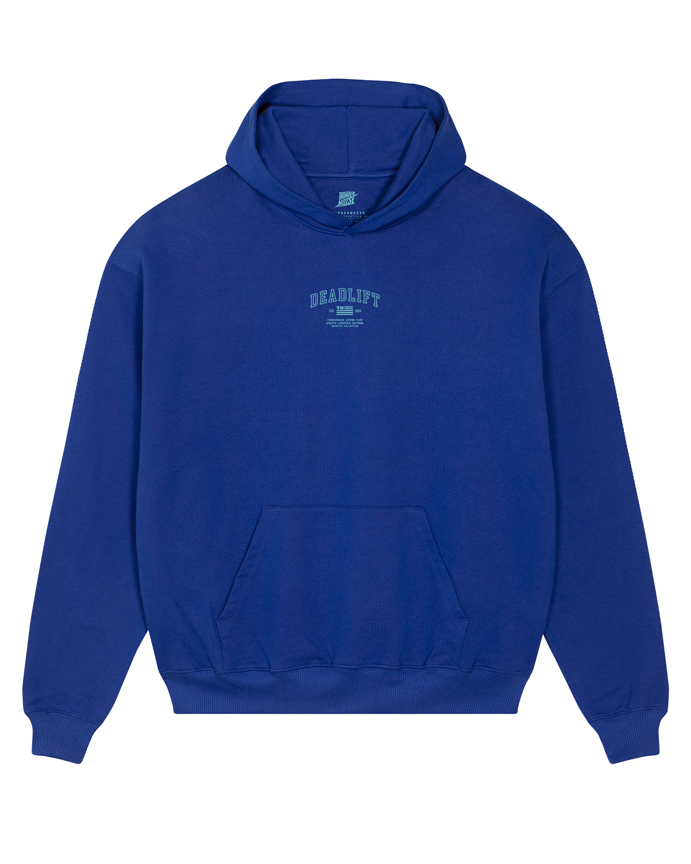 Deadlift Oversize Hoodie - Klein Blue