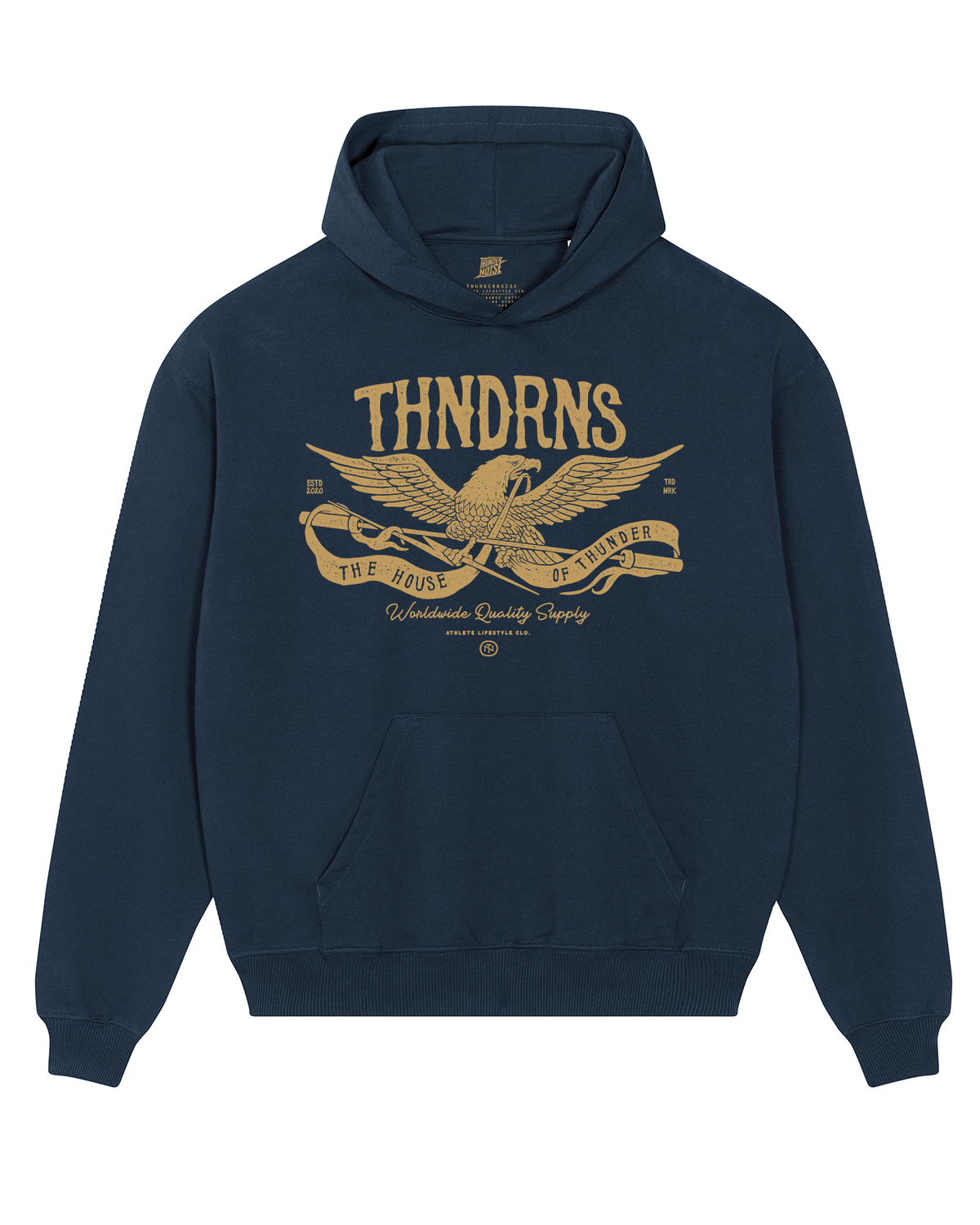 Easy Day Oversize Hoodie - Navy — Ansicht 1