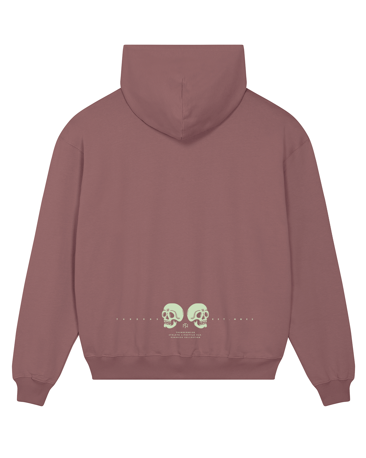 Every Rep Matters Oversize Hoodie - Mauve