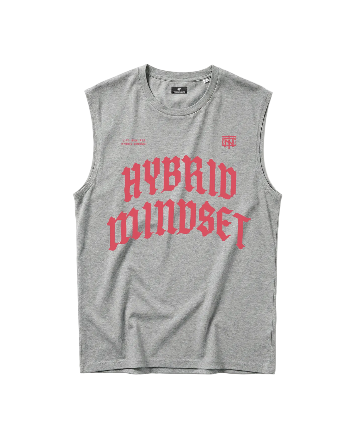 Hybrid Mindset Tank Top - Heather Grey — View 1