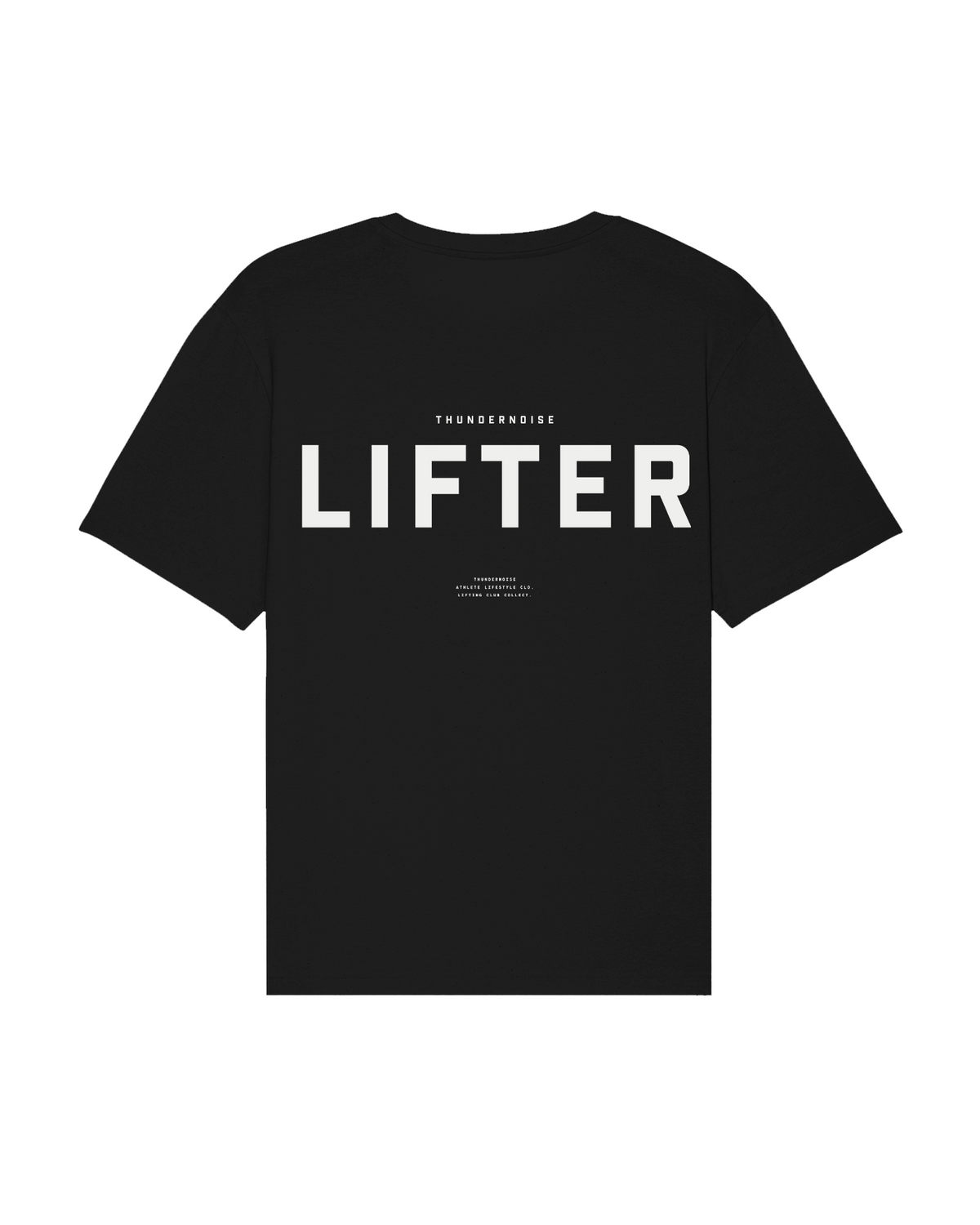 Lifter - Relaxed T-Shirt - Black — Vista 1