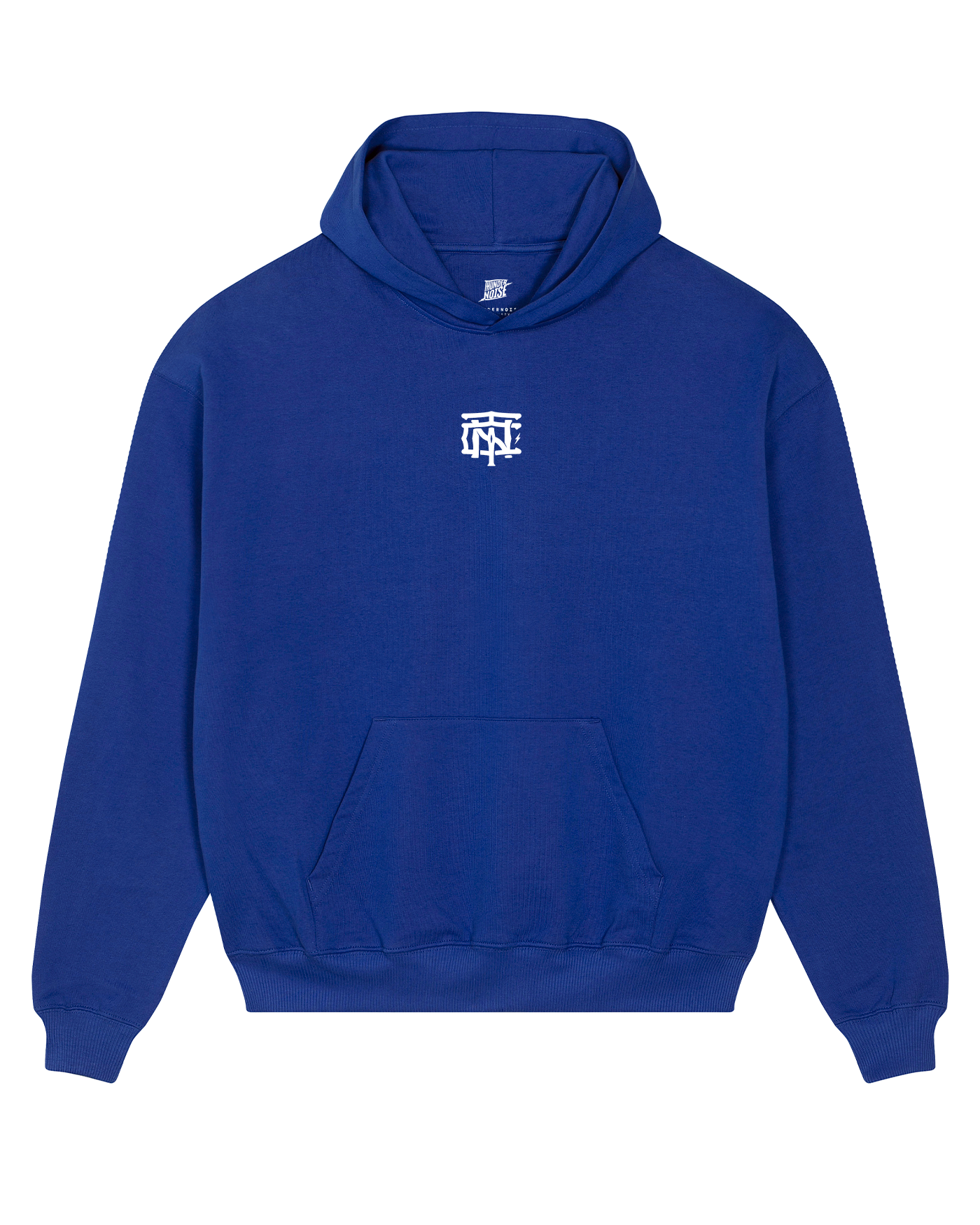 Thundernoise Monogram Oversize Hoodie - Klein Blue