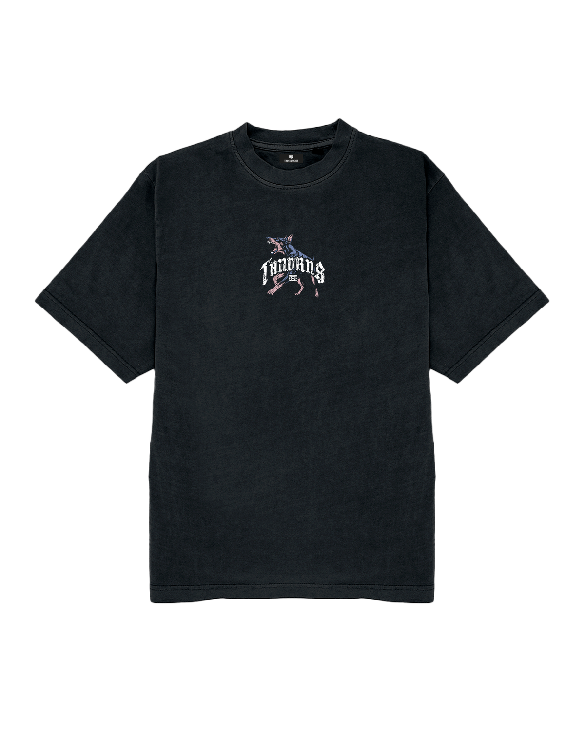 Noise Division Oversize T-shirt - Washed Black — Vista 2