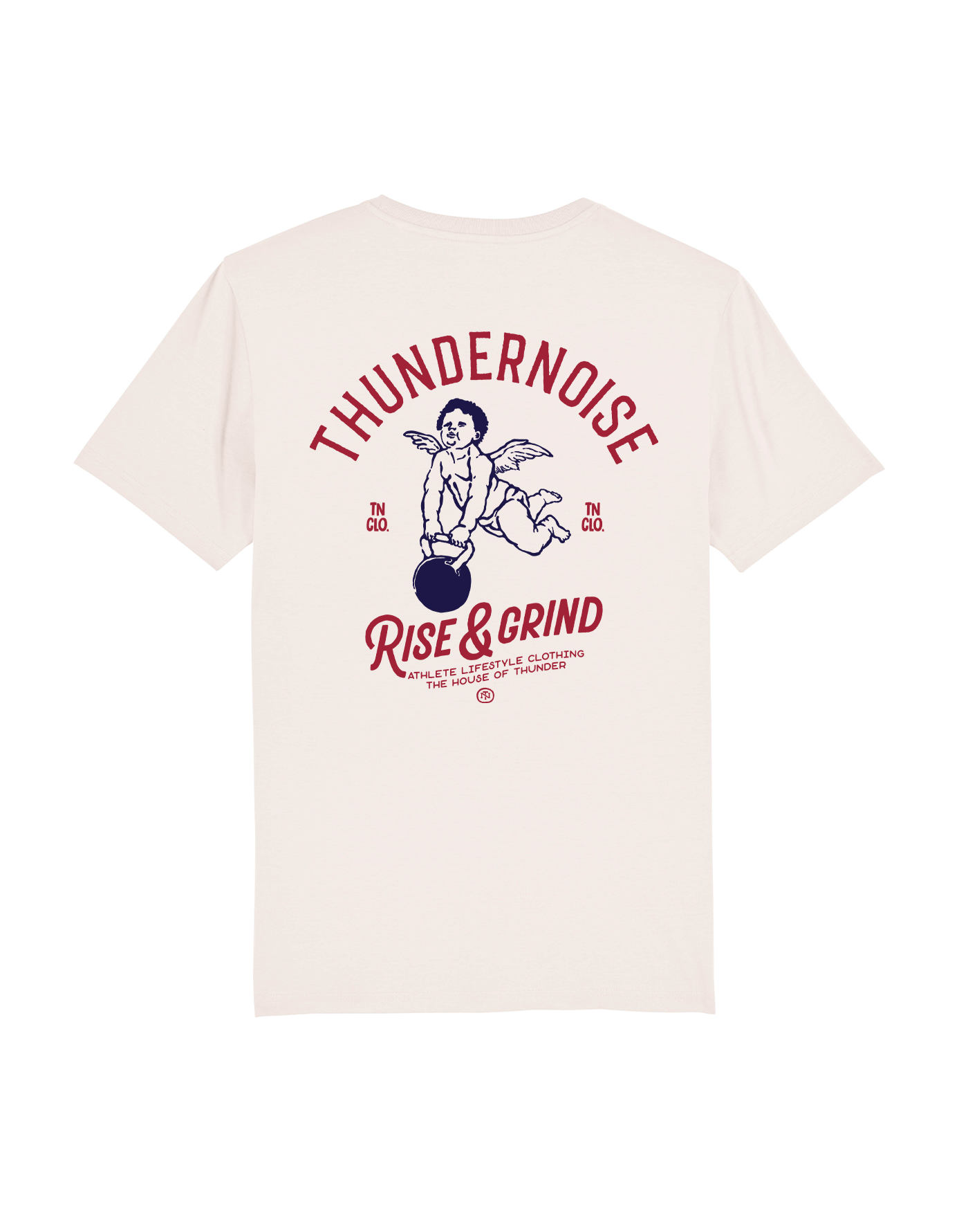 Rise & Grind T-Shirt - Vintage White