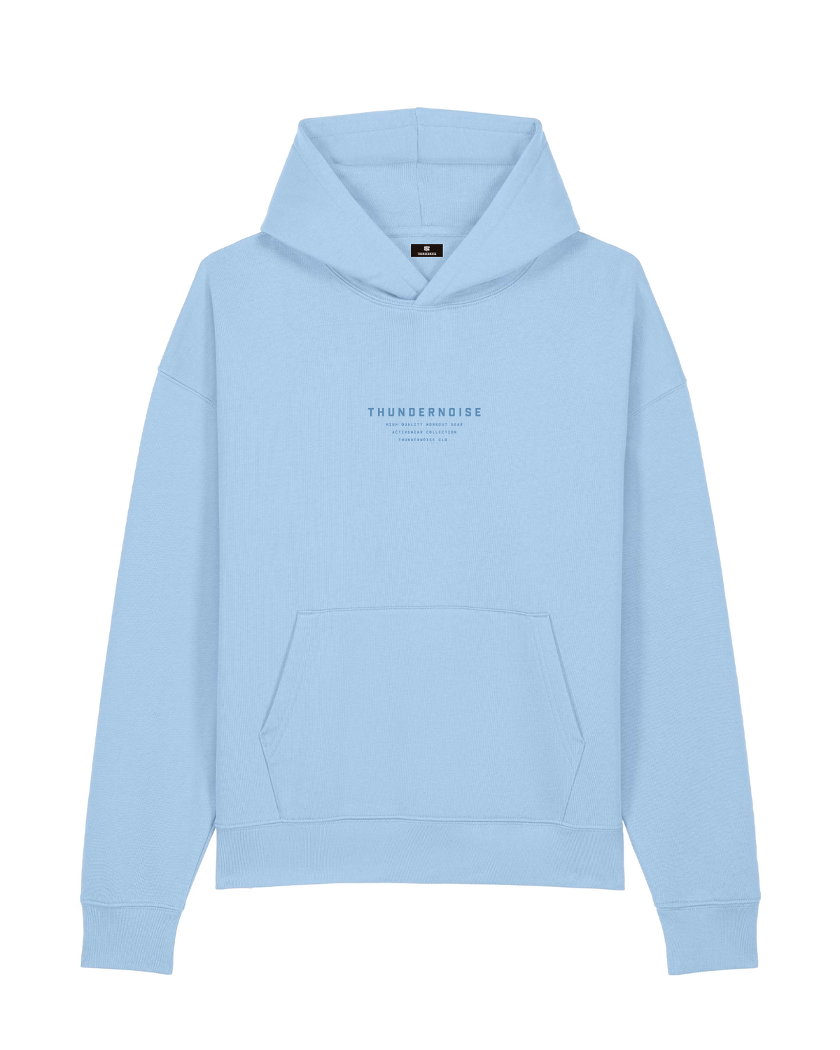 Lift Heavy Run Fast - Hoodie - Blue Soul — Vista 2