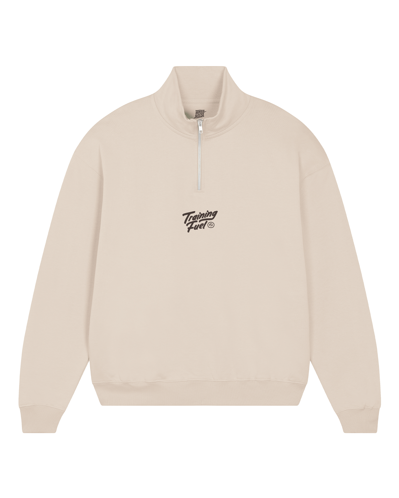 Training Fuel Half Zip Sweatshirt - Beige