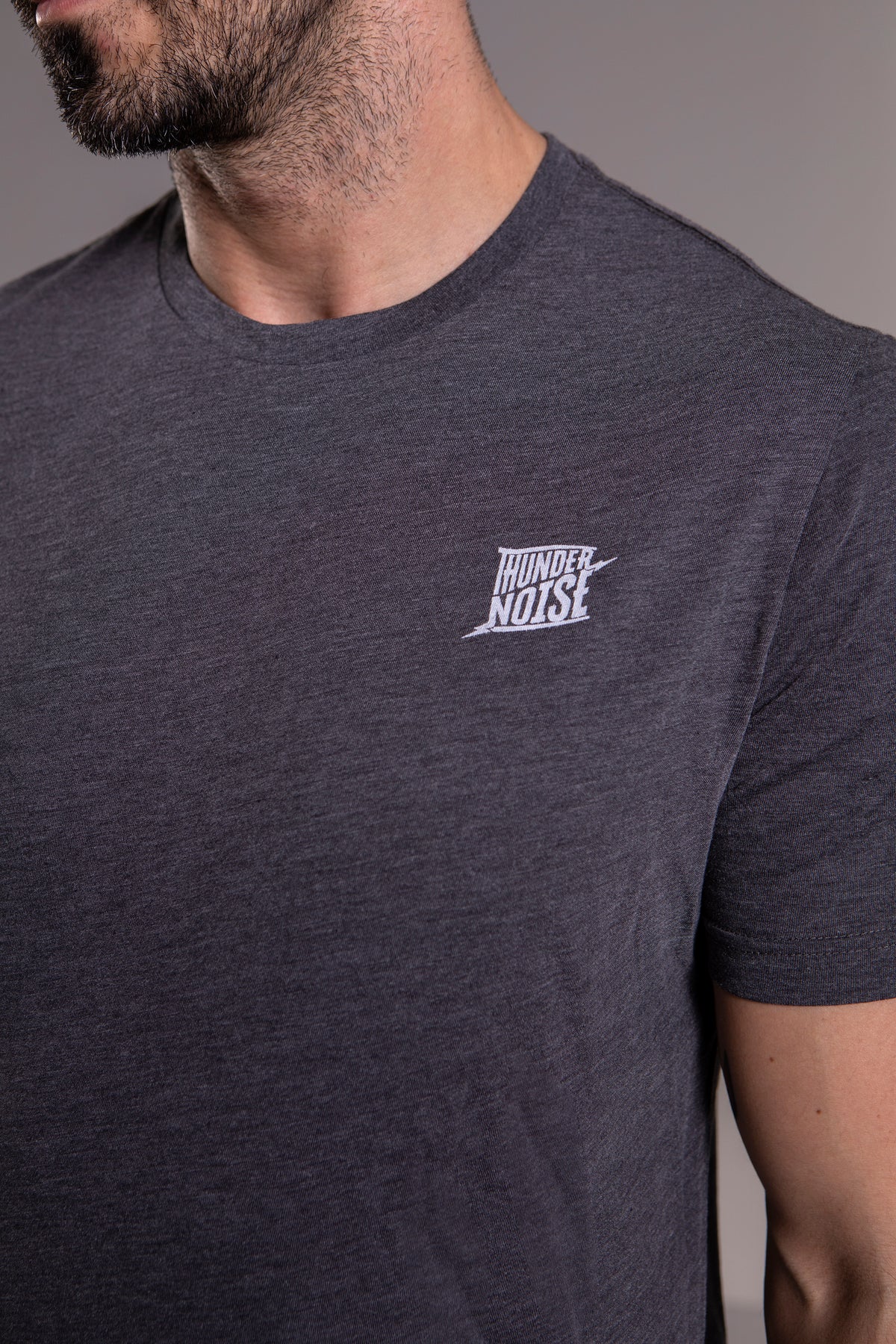 Thundernoise Logo - Triblend T-Shirt - Wine — Ansicht 3