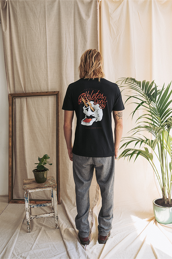 Athletes Don't Cry T-shirt - Black