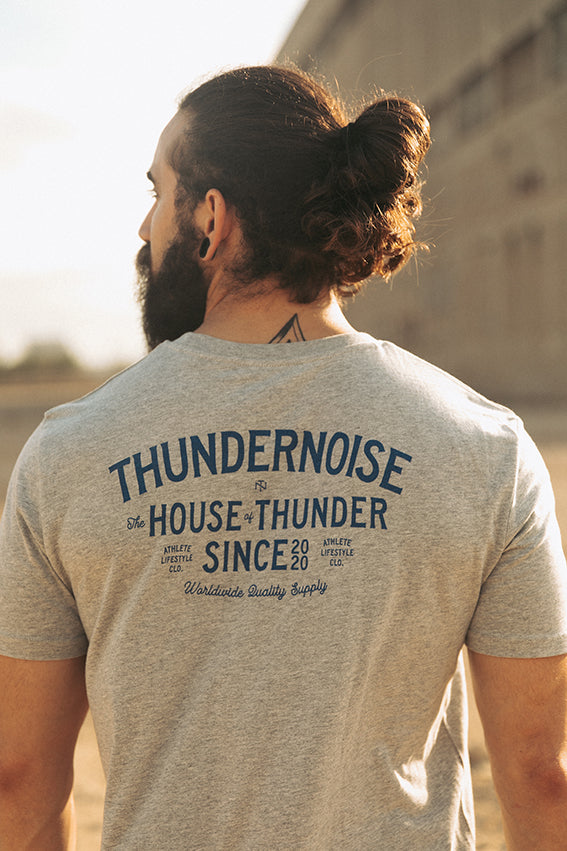 The House of Thunder - T-Shirt - Heather Grey — Ansicht 2