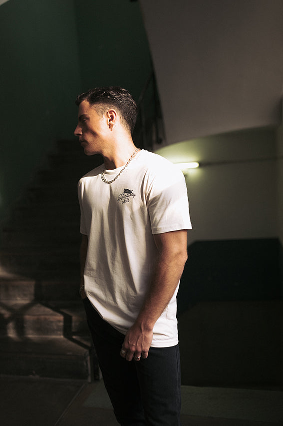 Runaway In The Wod T-shirt - Vintage White