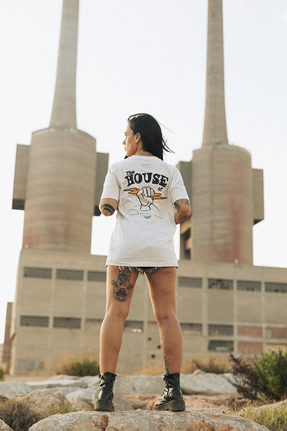 Zeus T-shirt - Vintage White