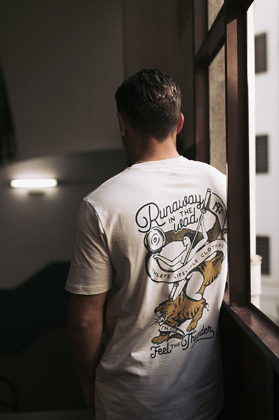 Runaway In The Wod T-shirt - Vintage White