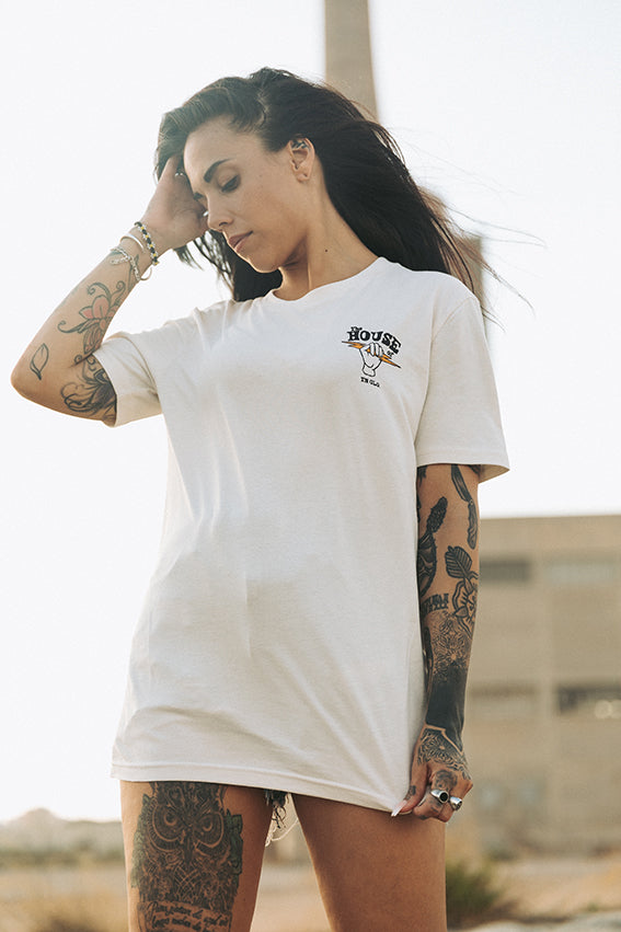 Zeus T-shirt - Vintage White