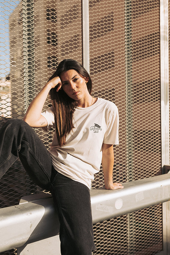 Runaway In The Wod T-shirt - Vintage White