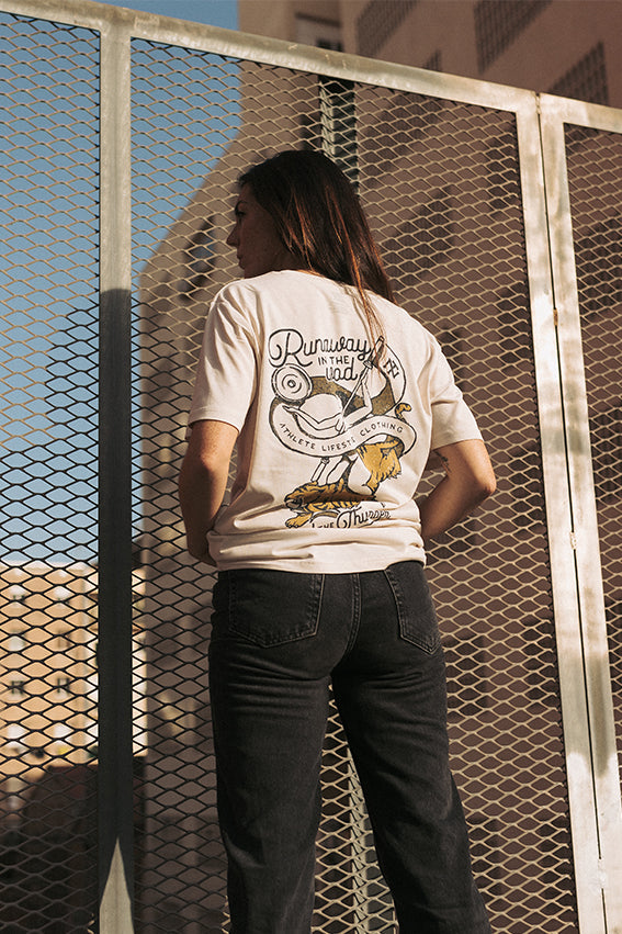 Runaway In The Wod T-shirt - Vintage White
