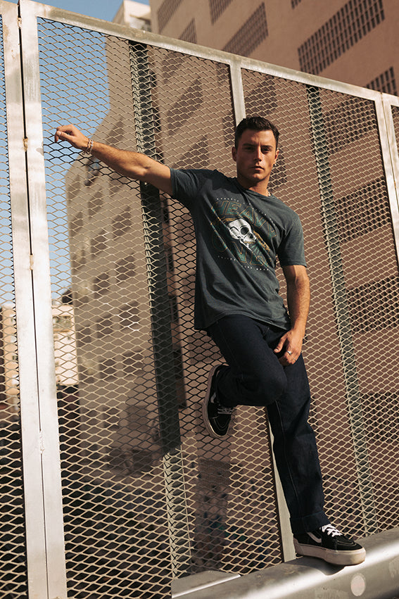 Heavy Reps Only T-shirt - Aged Blue