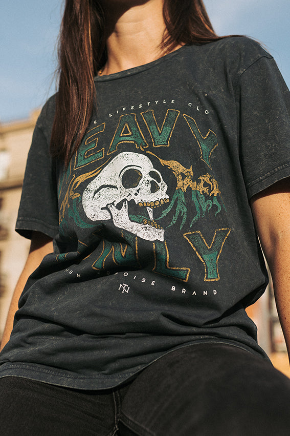 Heavy Reps Only T-shirt - Aged Blue