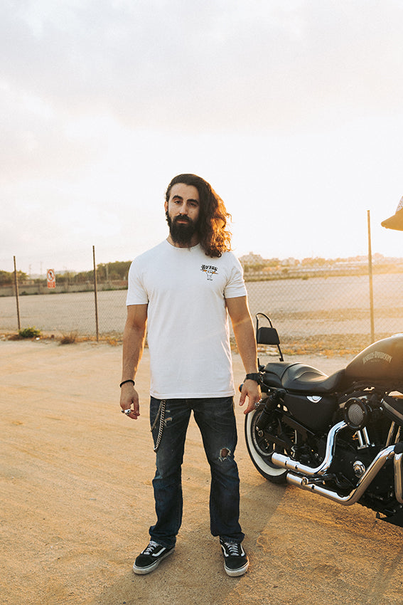 Zeus T-shirt - Vintage White